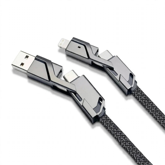 4-in-1 The Cable  Fast Charger for iPhone Series And Samsung Series