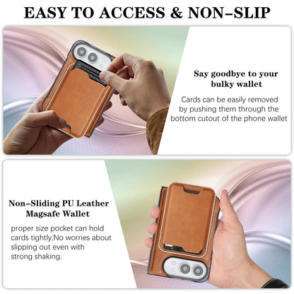 MagSafe Leather Wallet Case for iPhone Duo