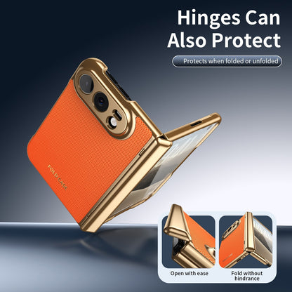 Electroplated Leather Case for iPhone Duo