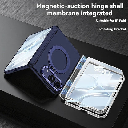 Magnetic Hinge Protection Case for iPhone Duo