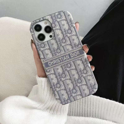 Luxury Brand Vertical Belt Stitched Case Cover For iPhone Roxy New 2