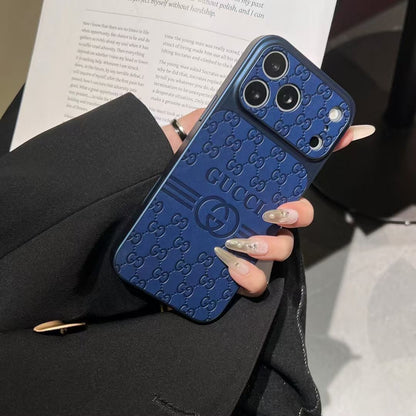 Luxury Classic Embossed Pattern Case - iPhone 12-18 Pro & Pro Max