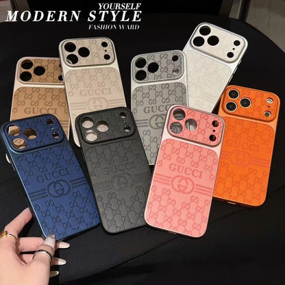 Luxury Classic Embossed Pattern Case - iPhone 12-18 Pro & Pro Max