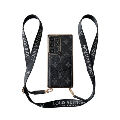 Crossbody LV Phone Case for Samsung Galaxy S22-S26 Series
