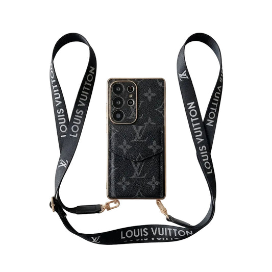Crossbody LV Phone Case for Samsung Galaxy S22-S26 Series
