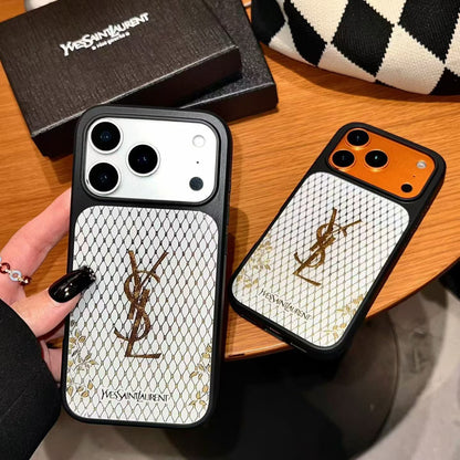 Luxury Gilded Style Phone Case for iPhone 14-18 Pro & Pro Max