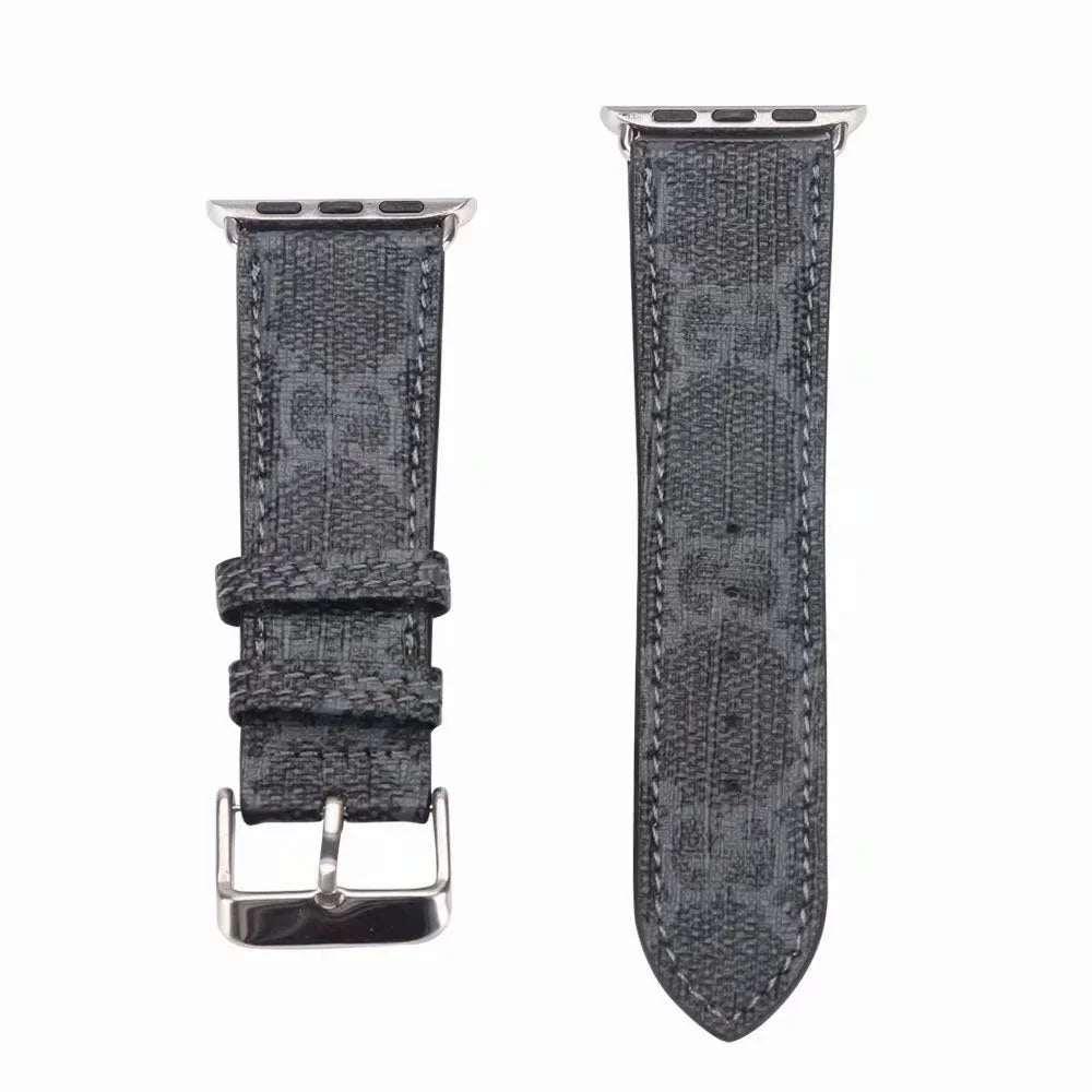Gucci Luxury Leather Apple Watch Band