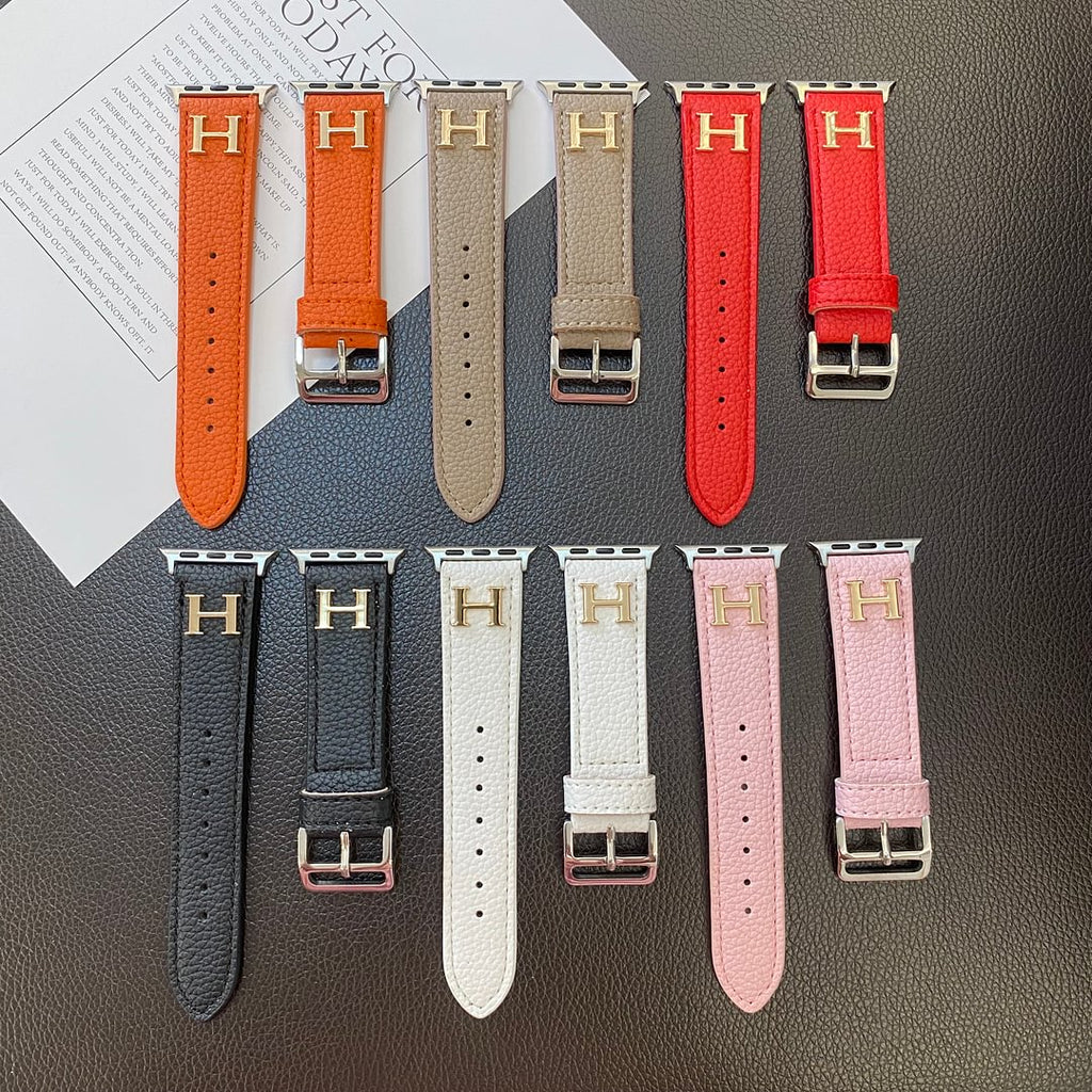Premium Hermes Leather Watch Strap
