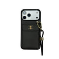 CALASSIC IPHONE CASE SINGLE CROSSBODY BLACK FOR IPHONE 12-18 Pro & Pro Max