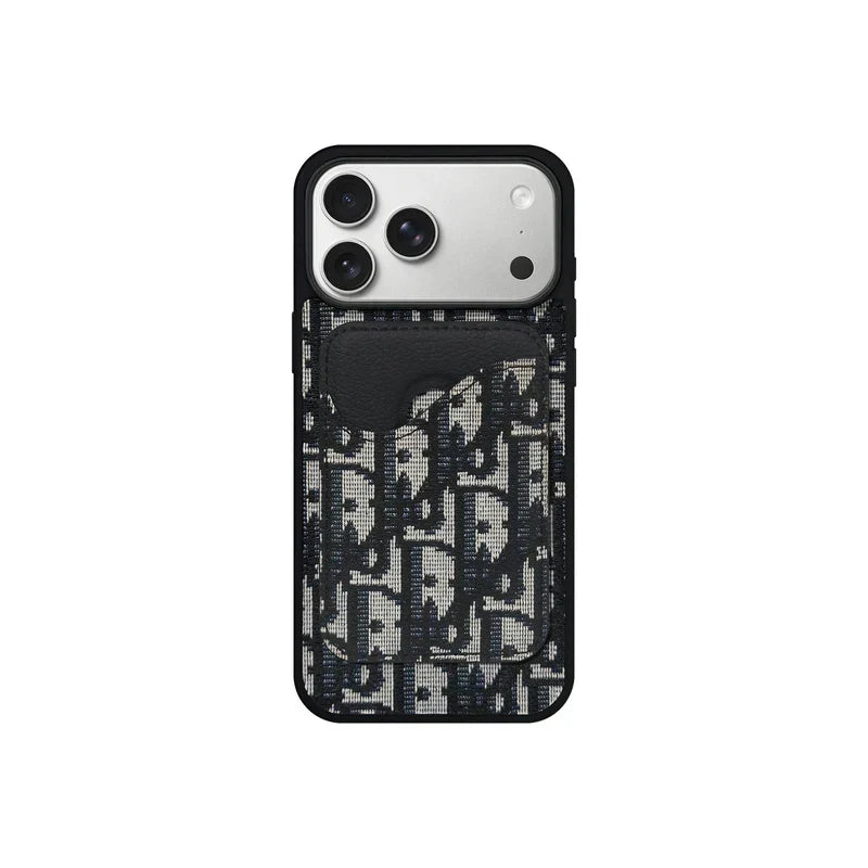 Luxury Dior Wallet Case - iPhone 12-18 Pro & Pro Max