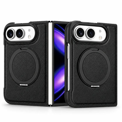 Leather Ring Stand Case for iPhone Duo