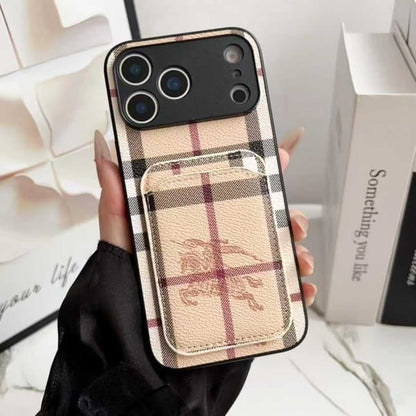Luxury Card Holder Phone Case For iPhone 12-18 Pro & Pro Max