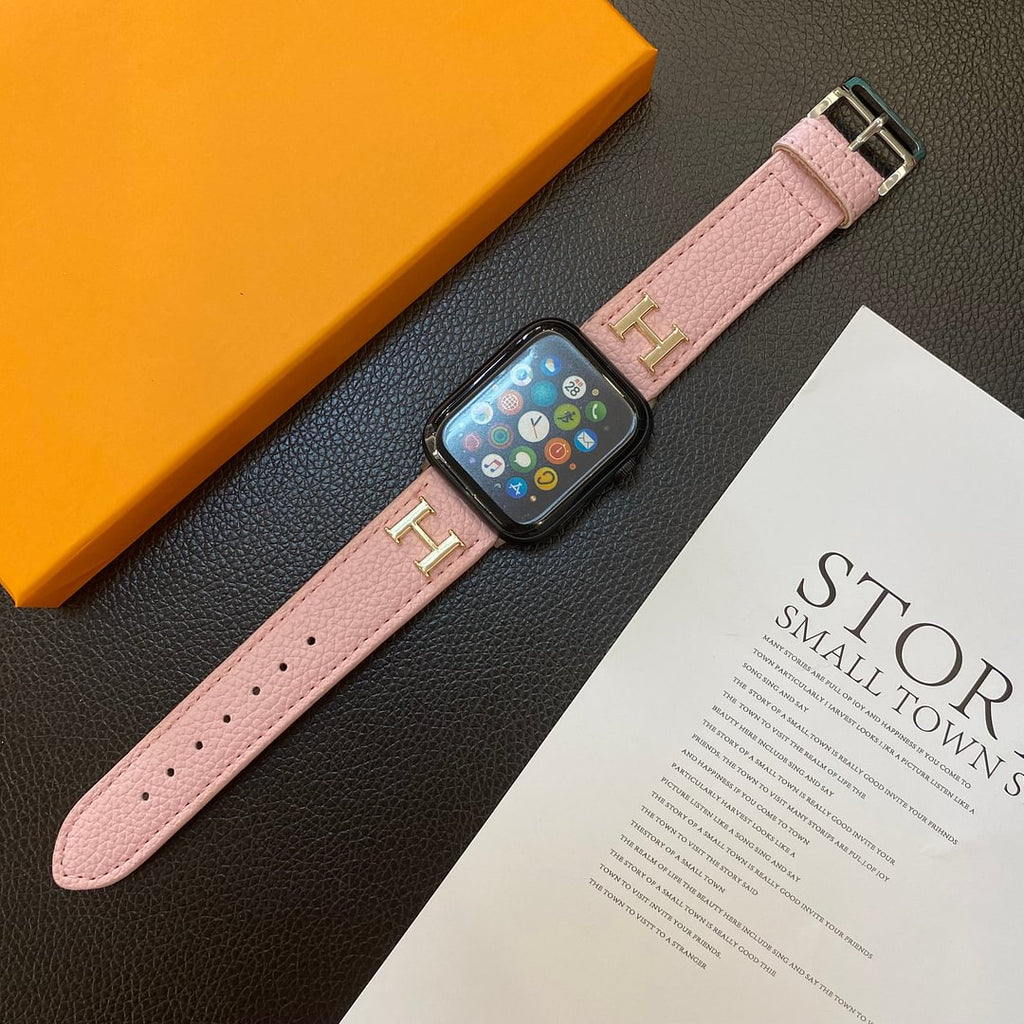 Premium Hermes Leather Watch Strap