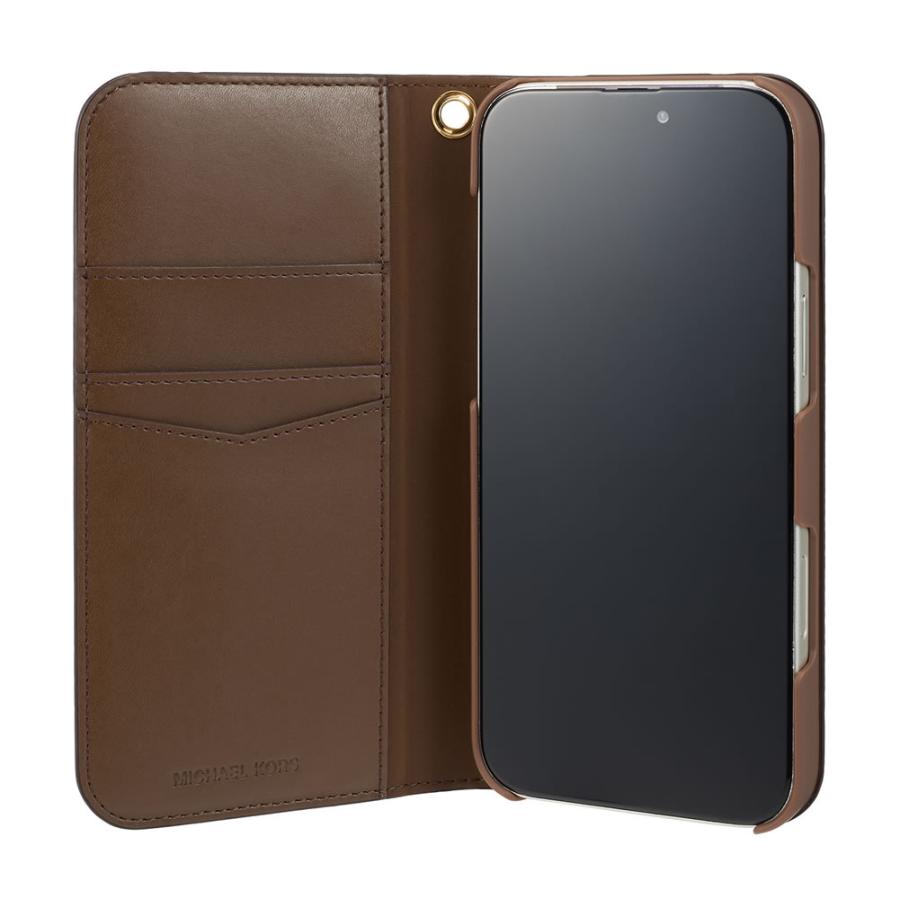 MK Folio Case Stripe with Tassel Charm for Magsafe for iPhone 13-18 Pro & Pro Max