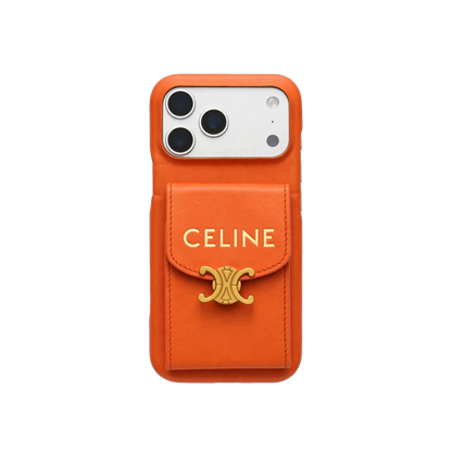 Luxury Leather Case with Makeup Mirror For iPhone 14-18 Pro & Pro Max