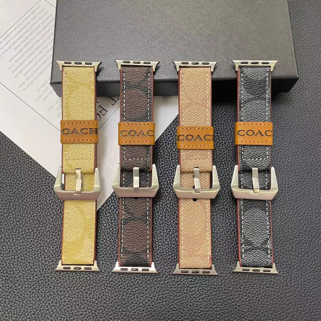 Coach Apple Watch Strap Band Classic Leather