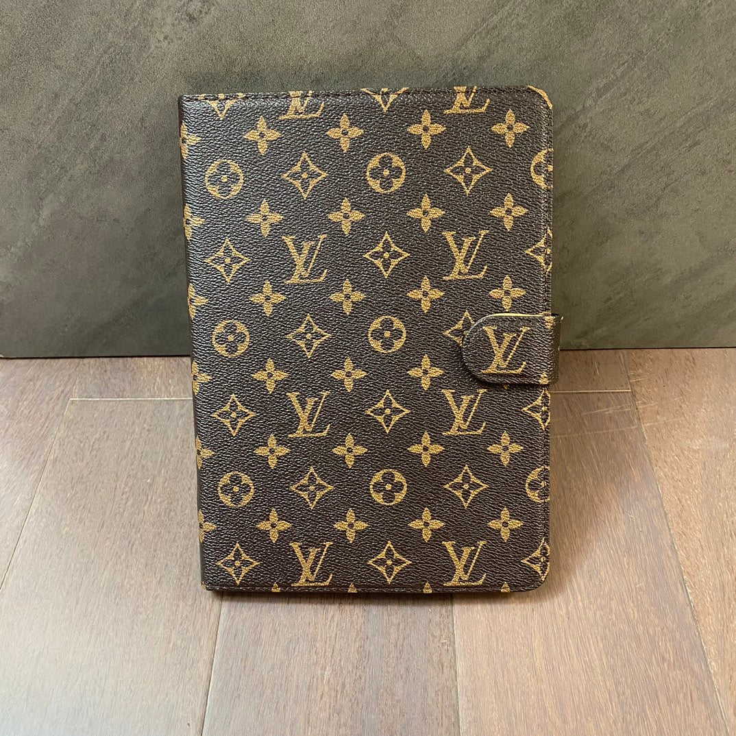 Samsung Galaxy Tab|Luxury Case Canvas Monogram Leather Fresh Summer Theme Pattern Roxy New