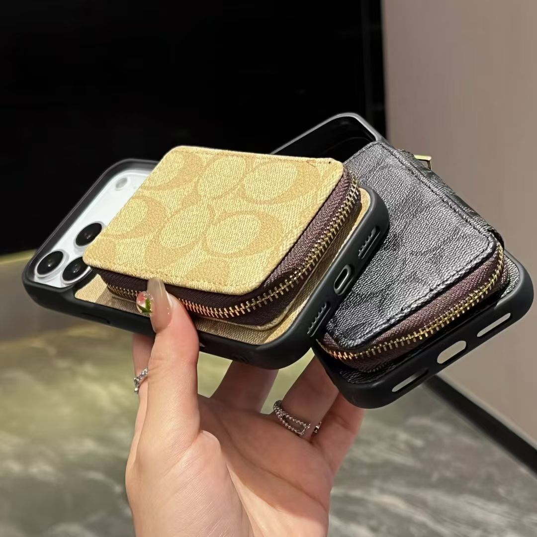Luxury Pocket Wallet Signature Case - iPhone 12-18 Pro & Pro Max