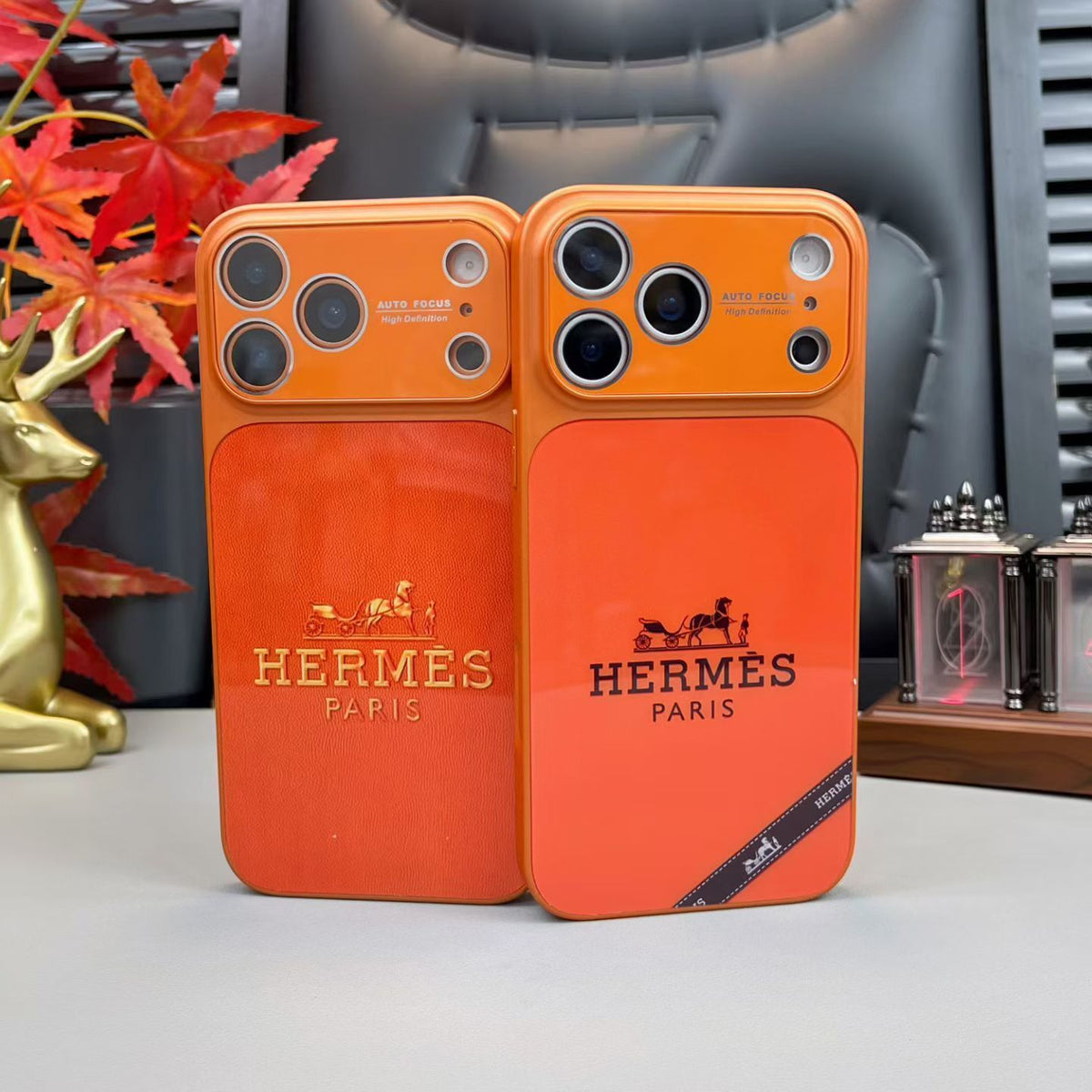 Premium Glass Front Designer Case - iPhone 12-18 Pro & Pro Max