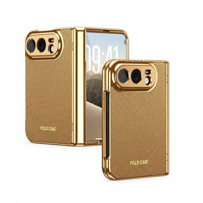 Electroplated Leather Case for iPhone Duo
