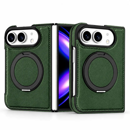Leather Ring Stand Case for iPhone Duo