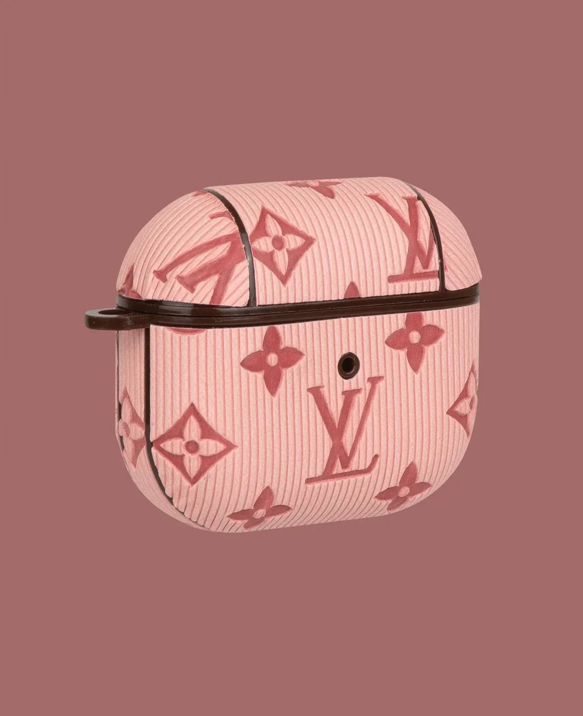 Elegant Multi-Color LV Leather AirPods Case