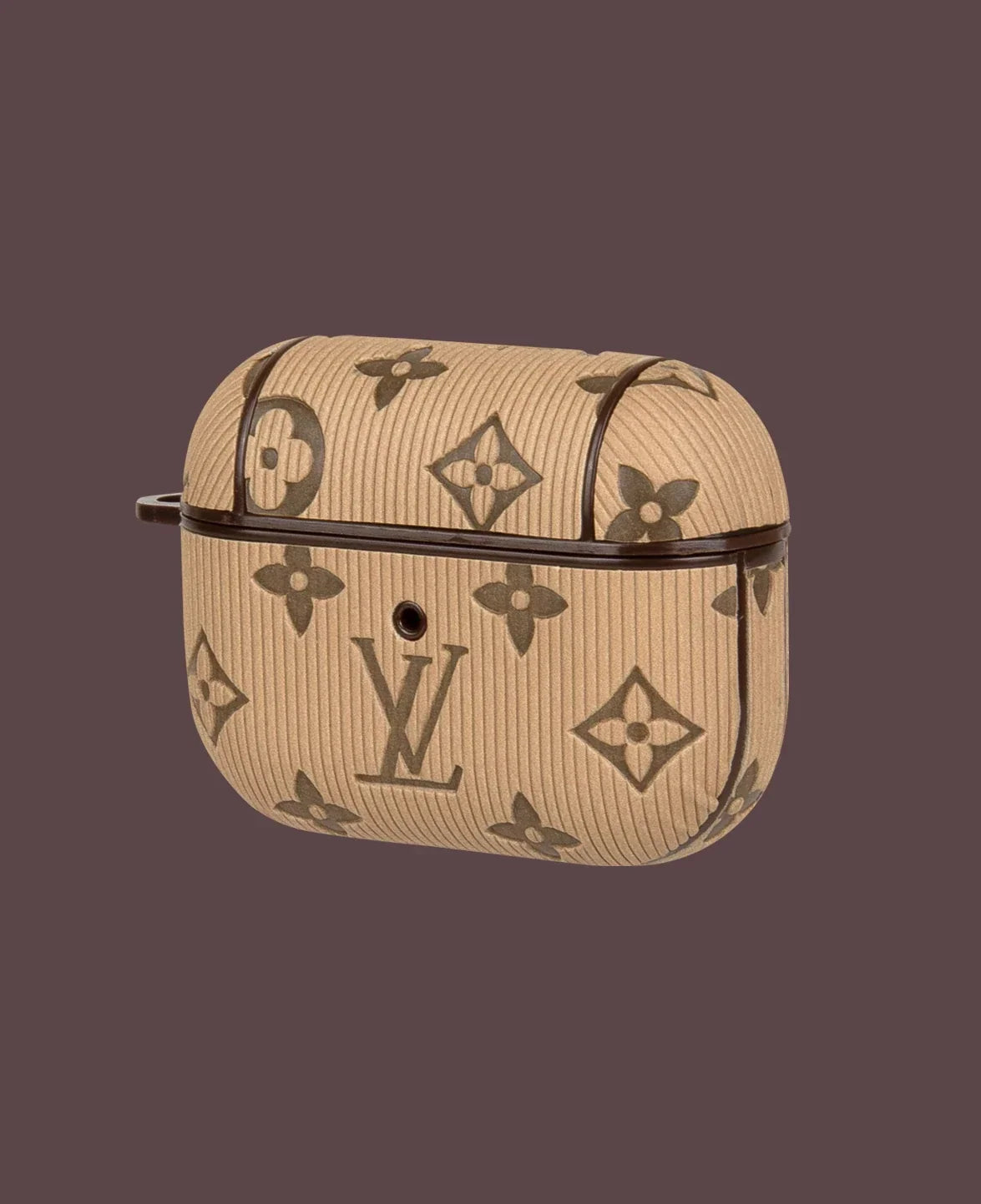 Elegant Multi-Color LV Leather AirPods Case