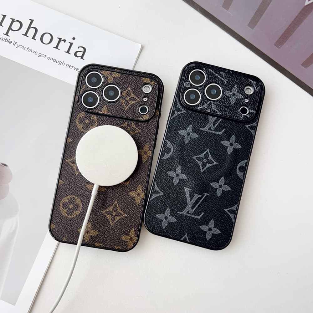 Luxury Monogram MagSafe Case for iPhone 12-18 Pro & Pro Max