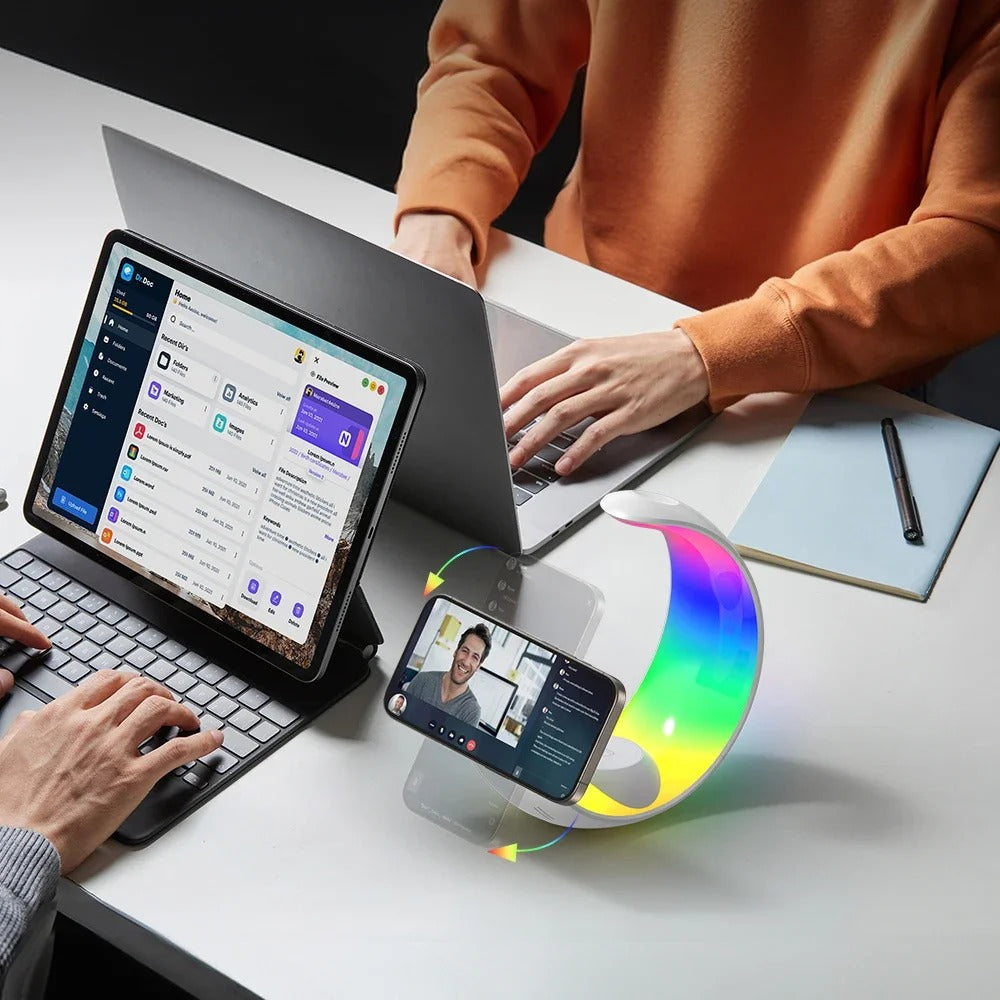 4 in 1 Magnetic Wireless Charger Stand 15W Fast Charging theroxymob