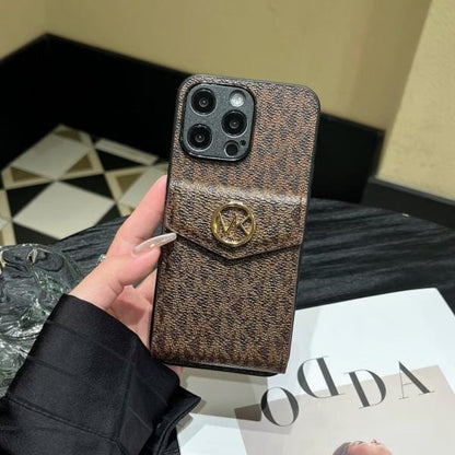 Michael Kors Card Holder Phone Case For iPhone 18 & Pro Max
