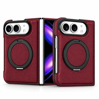 Leather Ring Stand Case for iPhone Duo