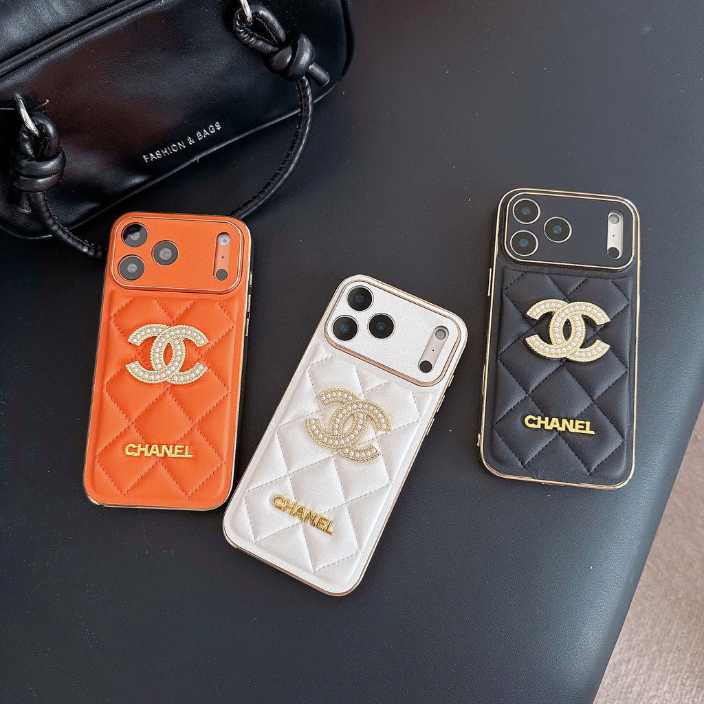 Luxury Chanel Phone Case For iPhone 12-18 Pro & Pro Max